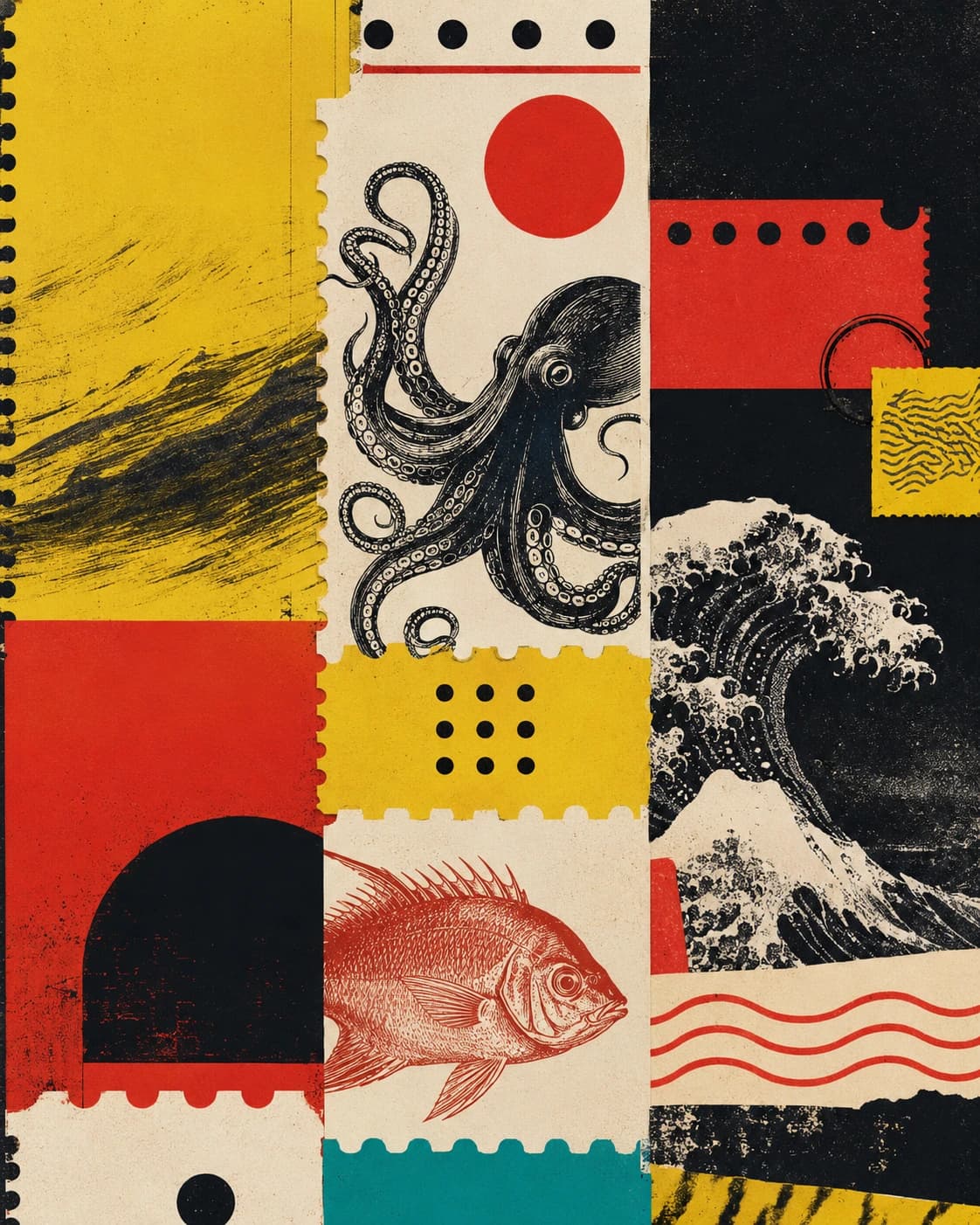 Paper Tiger Highball visual motif